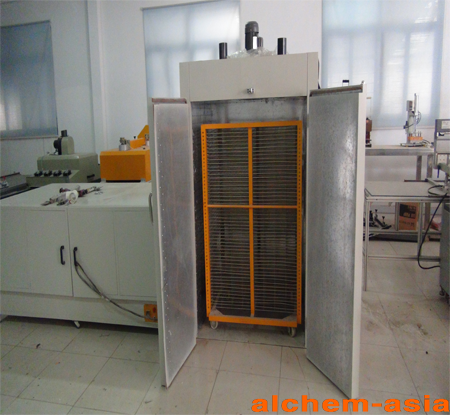 MÁY SẤY ĐỨNG CHO GIÁ PHƠI SẢN PHẨM