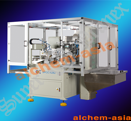 MÁY IN NẮP CHAI NHỰA TỰ ĐỘNG